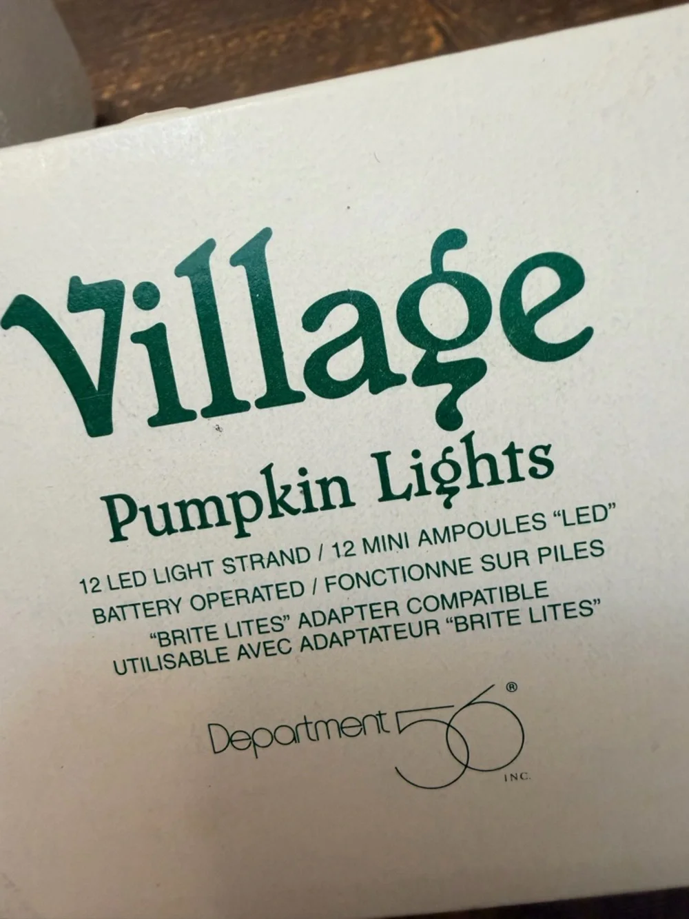 Dept 56 Village Halloween Fence Jack O lantern lights 1998 retired EUC Lot of 5